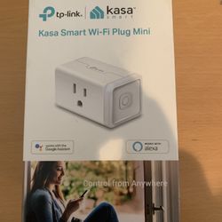 tp-link Kasa Smart Wi-Fi Plug Mini, Brand New In Box