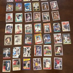 Boston Red Sox Baseball Card Lot