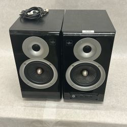 Sharper image, Bluetooth bookshelf, powered audio speaker speakers
