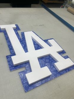 LA Dodgers Wall Sign