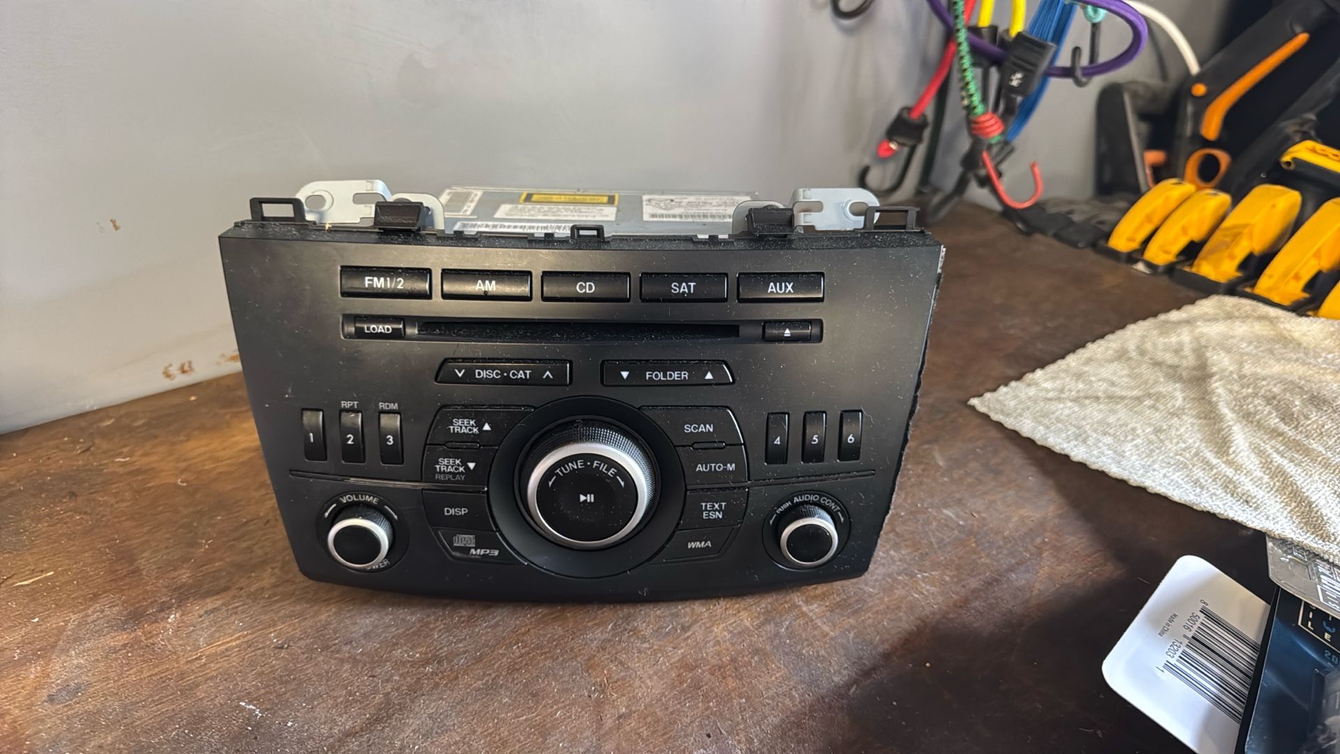 Mazda 3 Stock Stereo