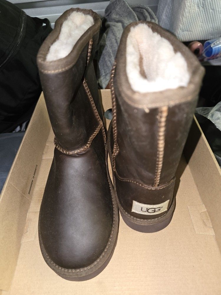 Brown Sheepskin Boots!!