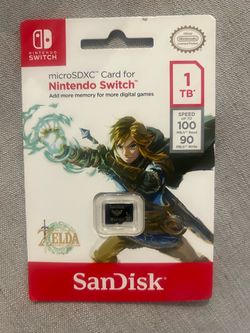 SanDisk 1TB microSDXC-Card Licensed for Nintendo-Switch