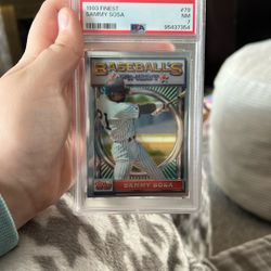 Vintage Sammy Sosa 1993 Finest Psa Seven