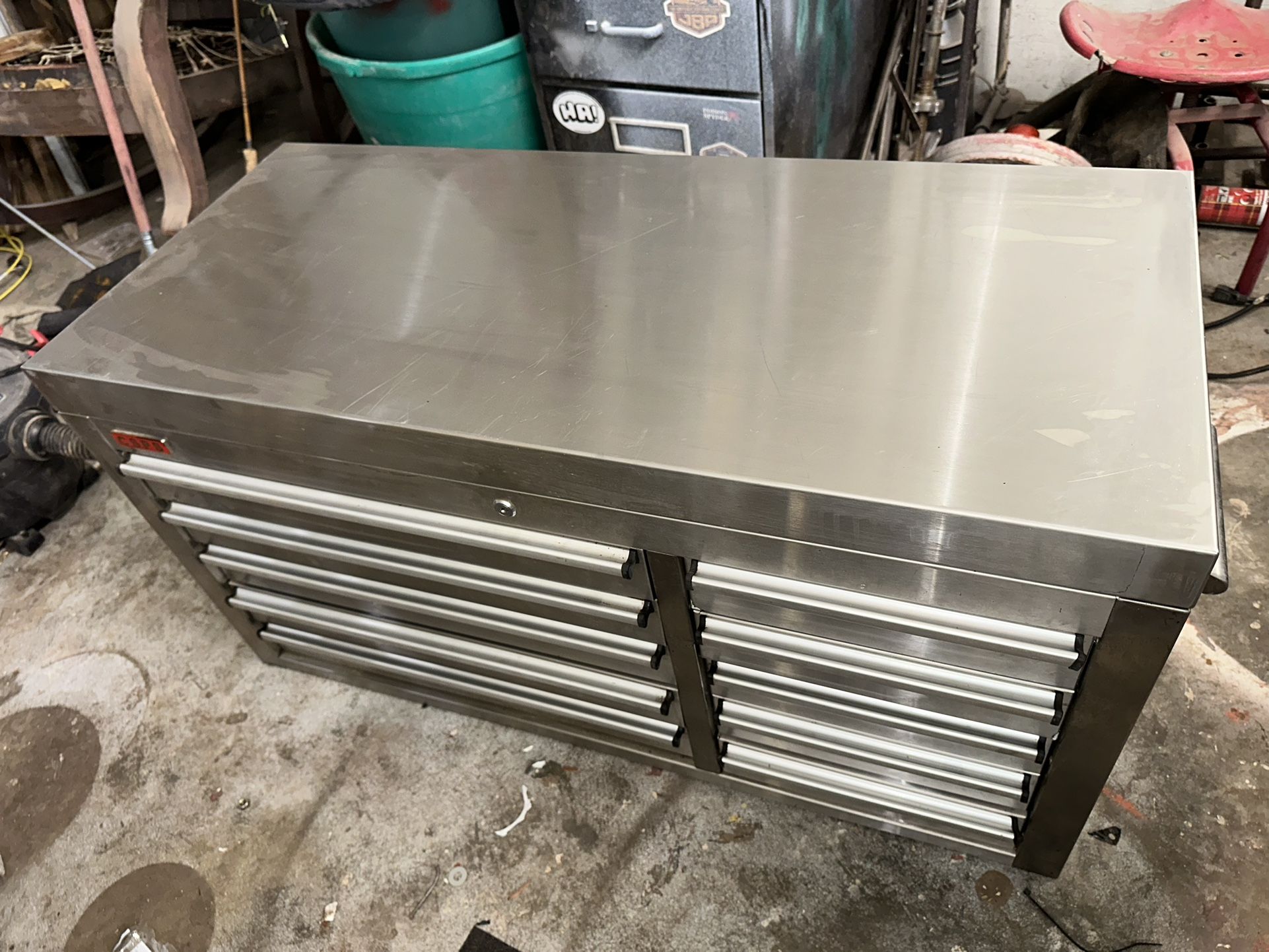 Welder And 2 Piece Stainless Steel Tool Box