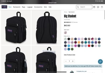 Jansport backpack