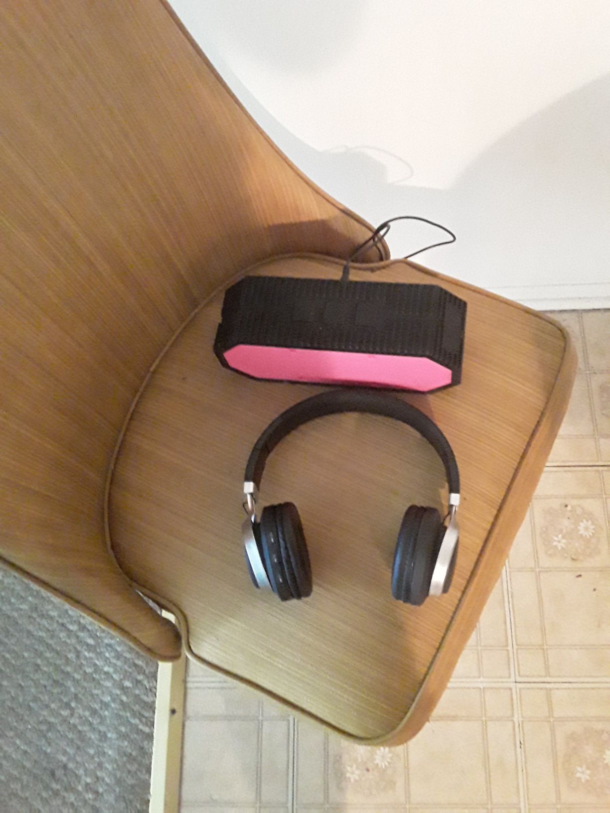 Bluetooth speaker waterproof with matching headphones