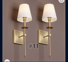 Gold Wall Sconces Set Of 2