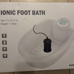 Ionic Foot Bath Detox Machine, Portable Detox Foot Spa System with Foot Bath for Home, Beauty Salon, Spa, Use to Recover Health and