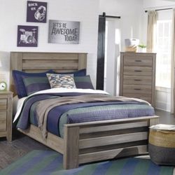 Full Bedroom Set - Queen Size Wood