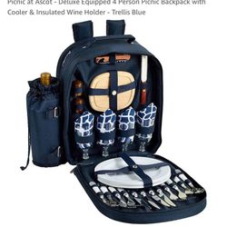 Picnic At Ascot Backpack 