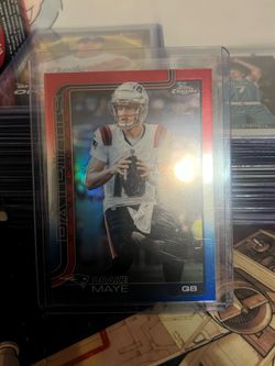 Topps Chrome Football Drake Maye
