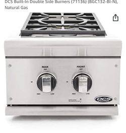 DCS Professional Side Burner For Grill