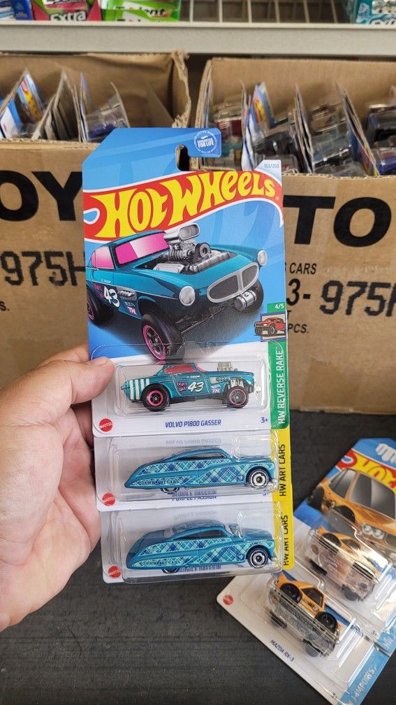 Hot Wheels Volvo P1800 Gasser Super Treasure Hunt