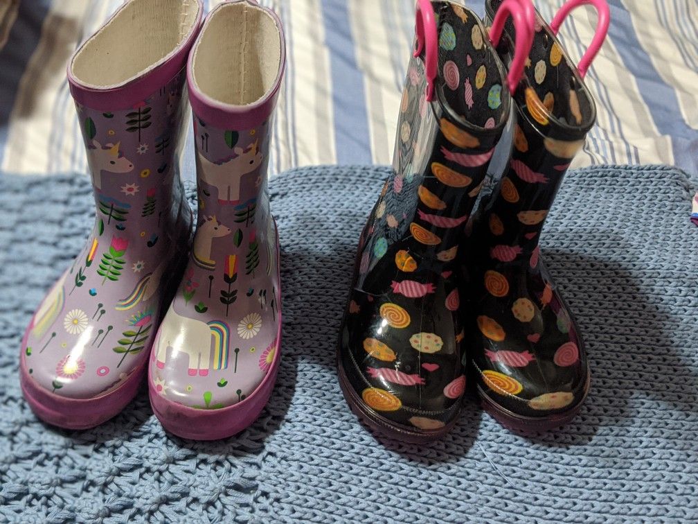 Girl Rain Boots
