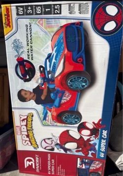 Spider-Man ride on car