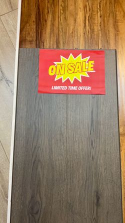 Water proof laminated flooring on sale!