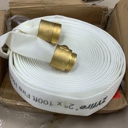 New 100ft Fire Or Pump Hose
