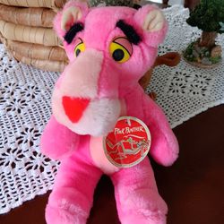 1980 Pink Panther Stuffed Animal 10"