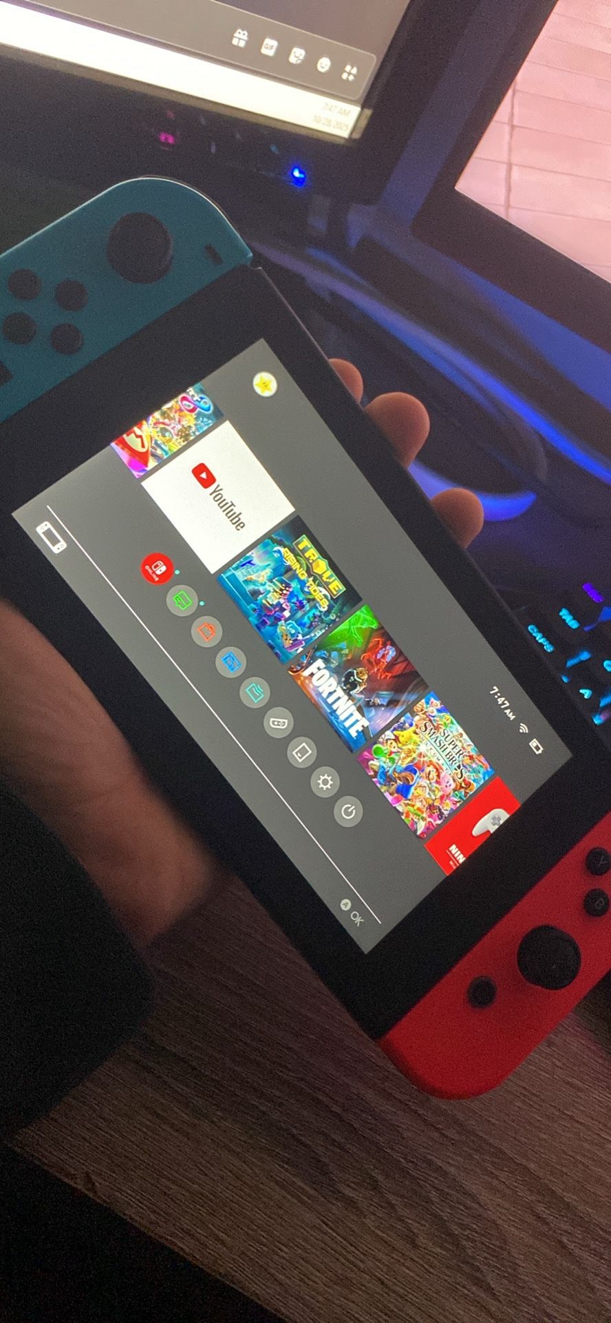 Nintendo Switch With Games