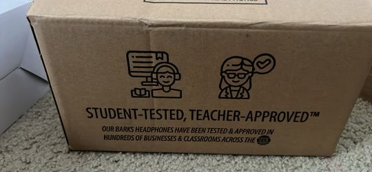 Barks Premium Classroom Headphones – 10 Pack – Brand New