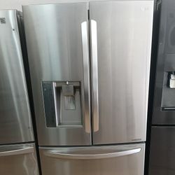 🍂REFRIGERATOR LG 3 DOORS🍂✔️STAINLESS STEEL✔️🆓️FREE DELIVERY🆓️