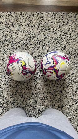 TWO Neymar Puma Soccer Balls, Size 5