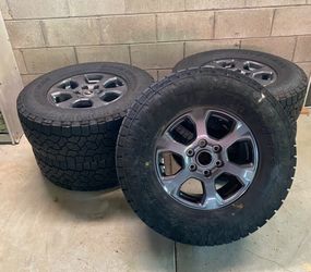 Great set of tires and wheels!