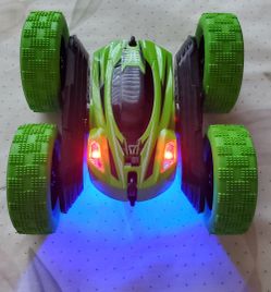 Learnify Four Wheel Drive Rc Car Vehicle Stunt with LED Light.  No remote 