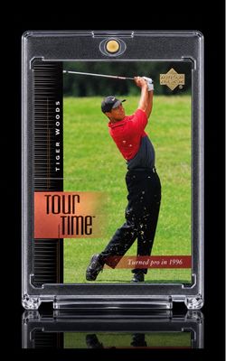 Tiger Woods Upper Deck Tour Time