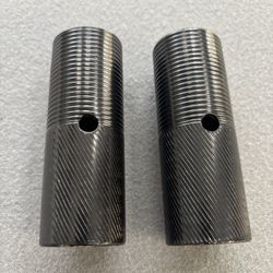 BMX Freestyle Stunt Bike Pegs Steel Screw 1 Pair Fits 3/8" or 14mm 