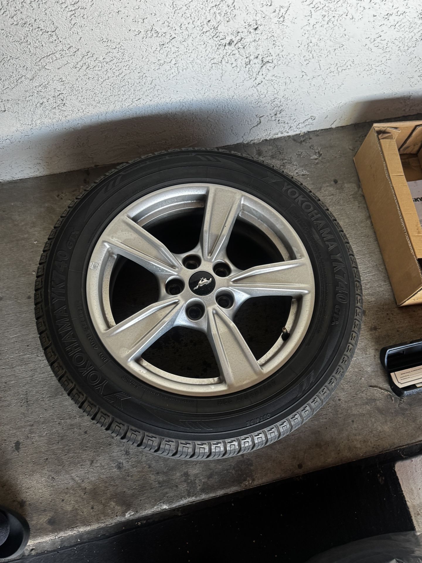 Mustang 17” OEM Rums And Tires