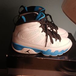 Air Jordan Pwder Blue 9