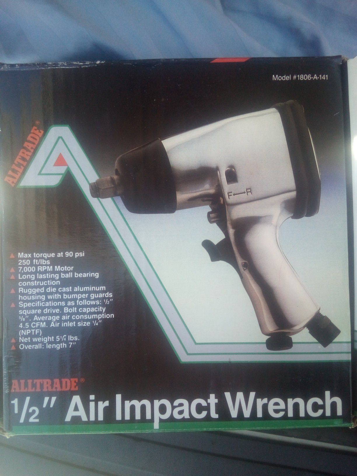 Brand New 1/2" Air Impact Wrench Driver