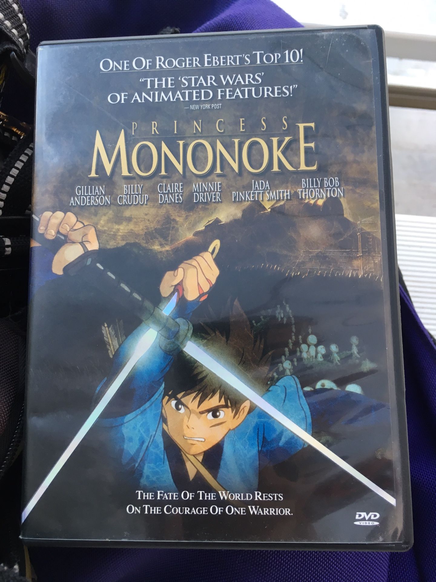 Princess mononoke studio ghibli dvd