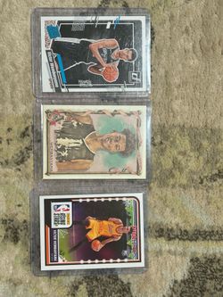 Victor Wembanyama rookie card lot