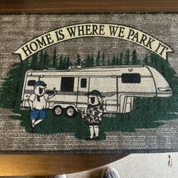 Camping Door Mat New 
