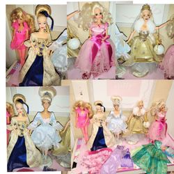 Barbies beautiful $25 takes everything in photo together as a bundle and there's a little bit of clothes on the side too I threw In