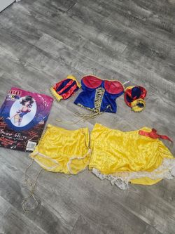 Sexy snow white costume