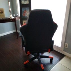 Gaming Chair Nice Condition Red And Black