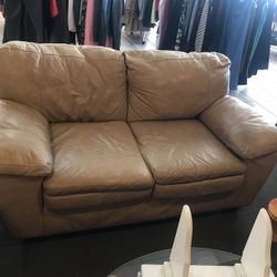 Leather couch