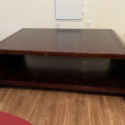 Cherry Wood Coffee Table