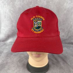 St Andrews Old Course Golf Hat Snapback Crest Logo