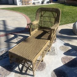 Wicker Lounge Chair