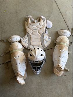 All star heiress softball catchers gear