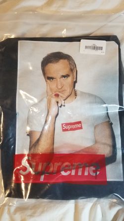100% Authentic Supreme Morrissey tee black Medium