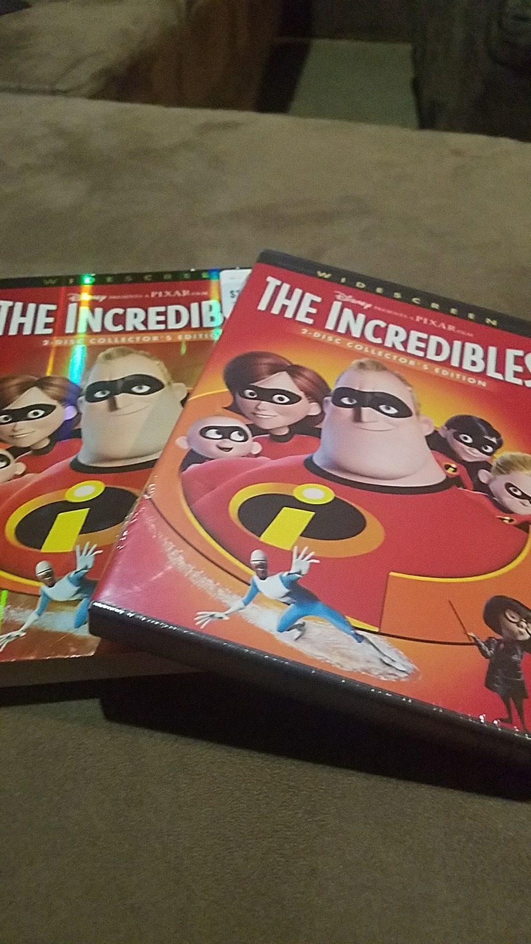 THE INCREDIBLES 2-DISK COLLECTORS EDITION!