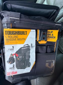 ToughBuilt L Rolling Massive Mouth Tool Bag
