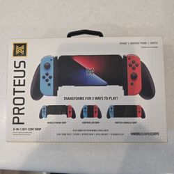 Mobile Gaming Corps PROTEUS 3-in-1 Controller Nintendo Switch, iPhone, Android