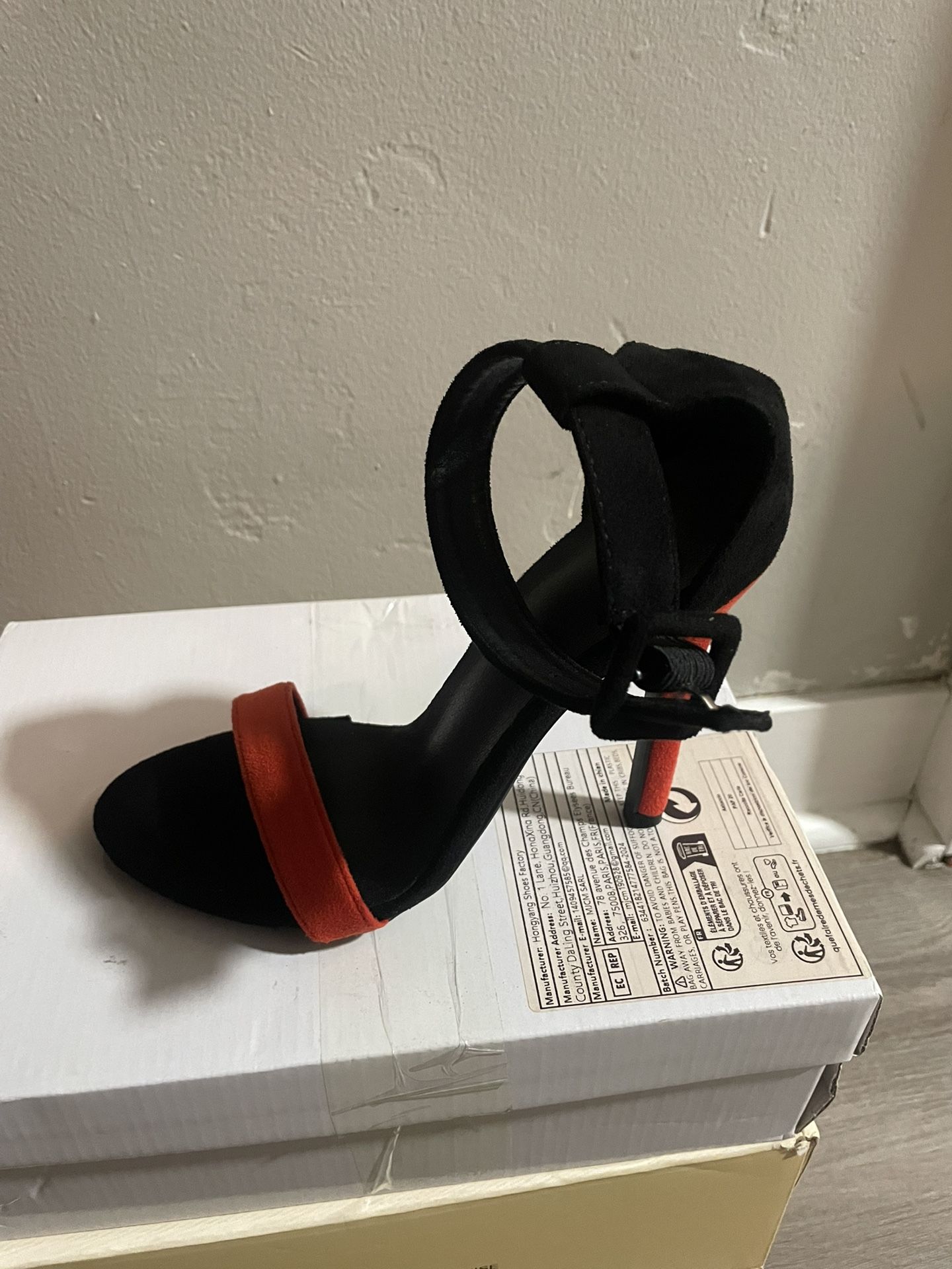 Black And Red Heels